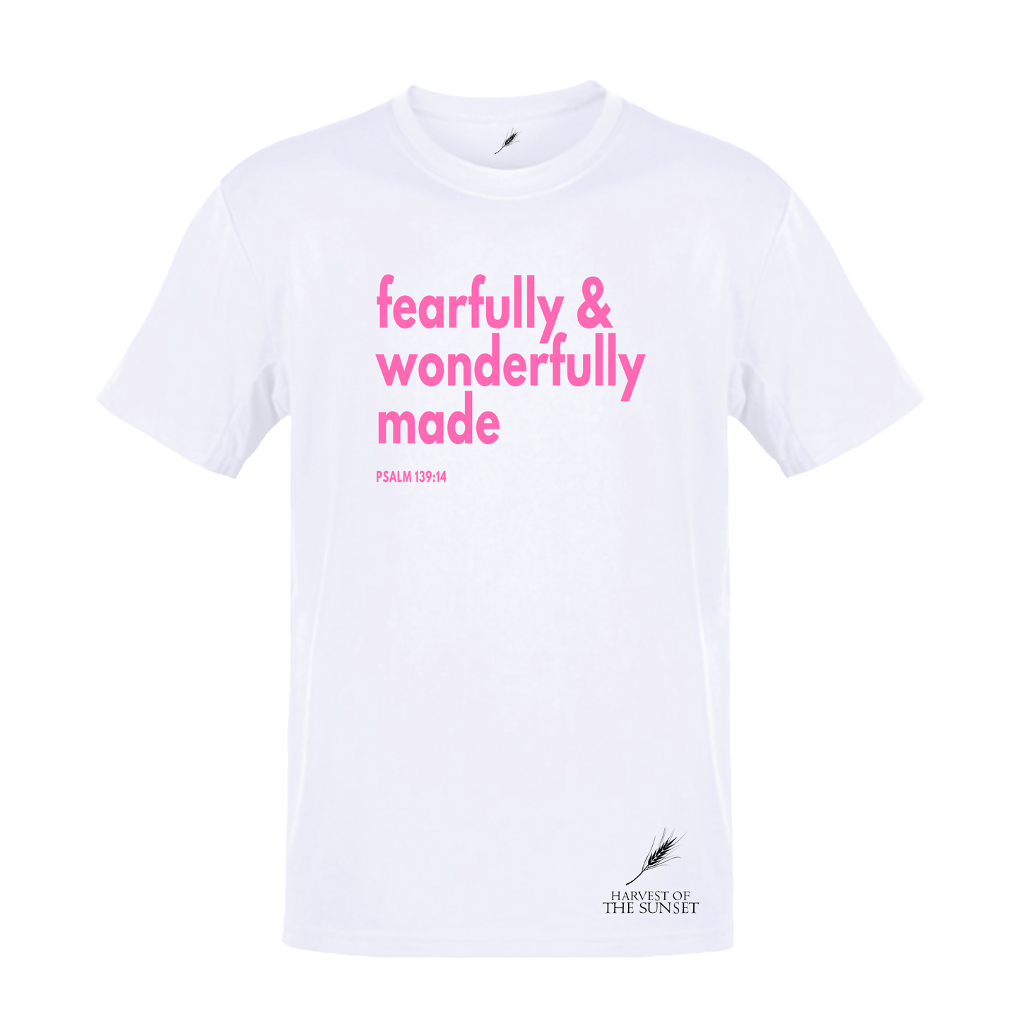 FEARFULLY & WONDERFULLY MADE UNISEX WHITE TEE