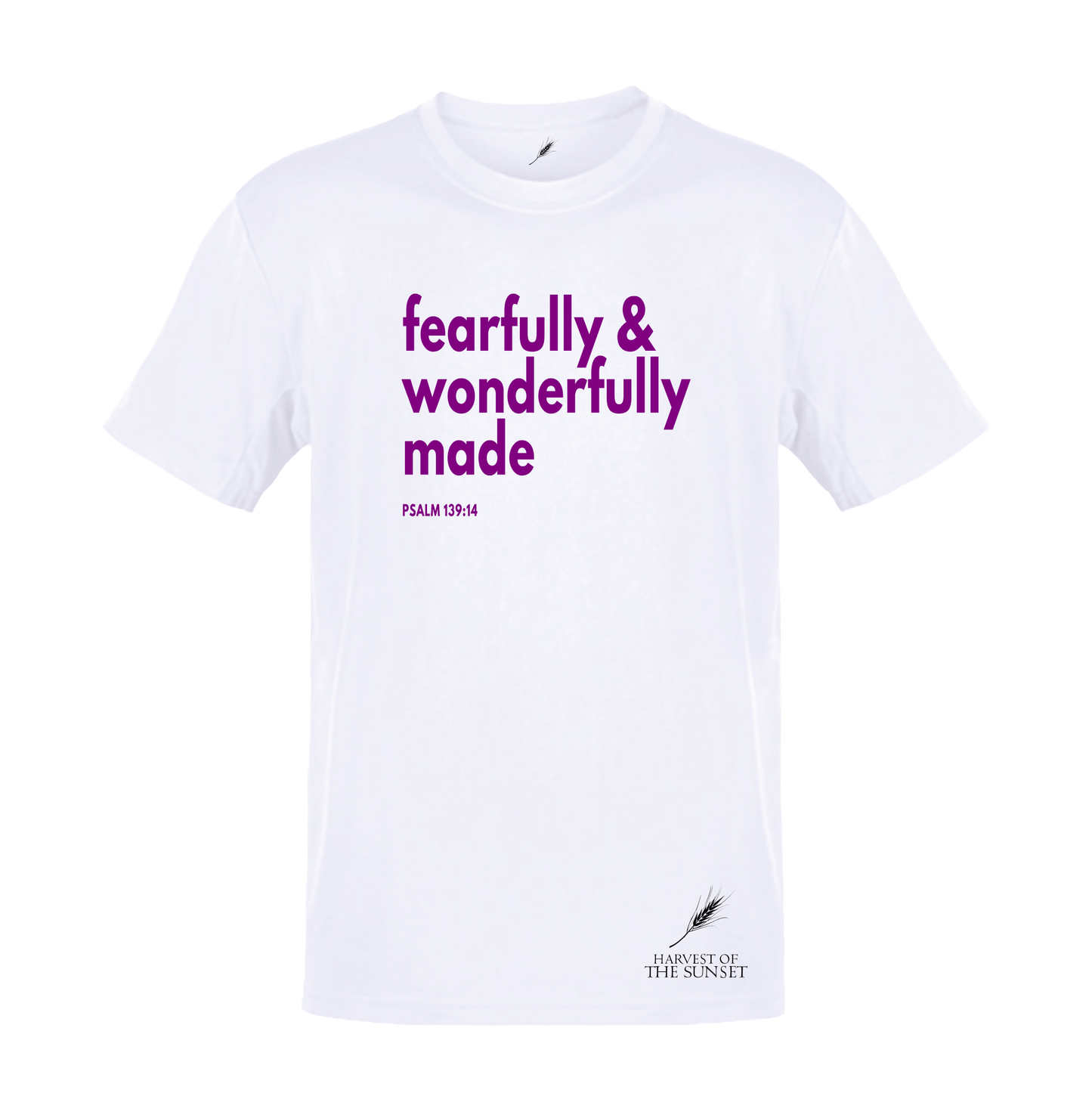 FEARFULLY & WONDERFULLY MADE UNISEX WHITE TEE