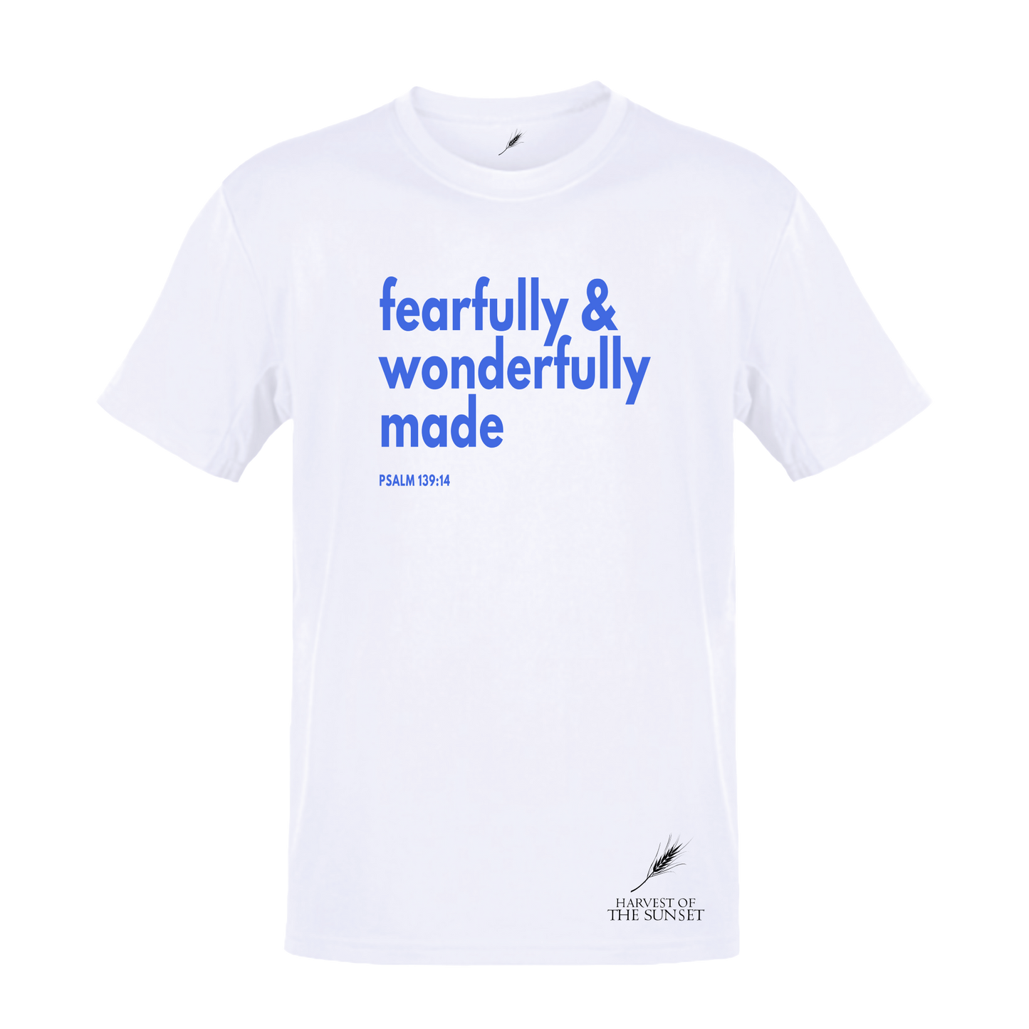FEARFULLY & WONDERFULLY MADE UNISEX WHITE TEE