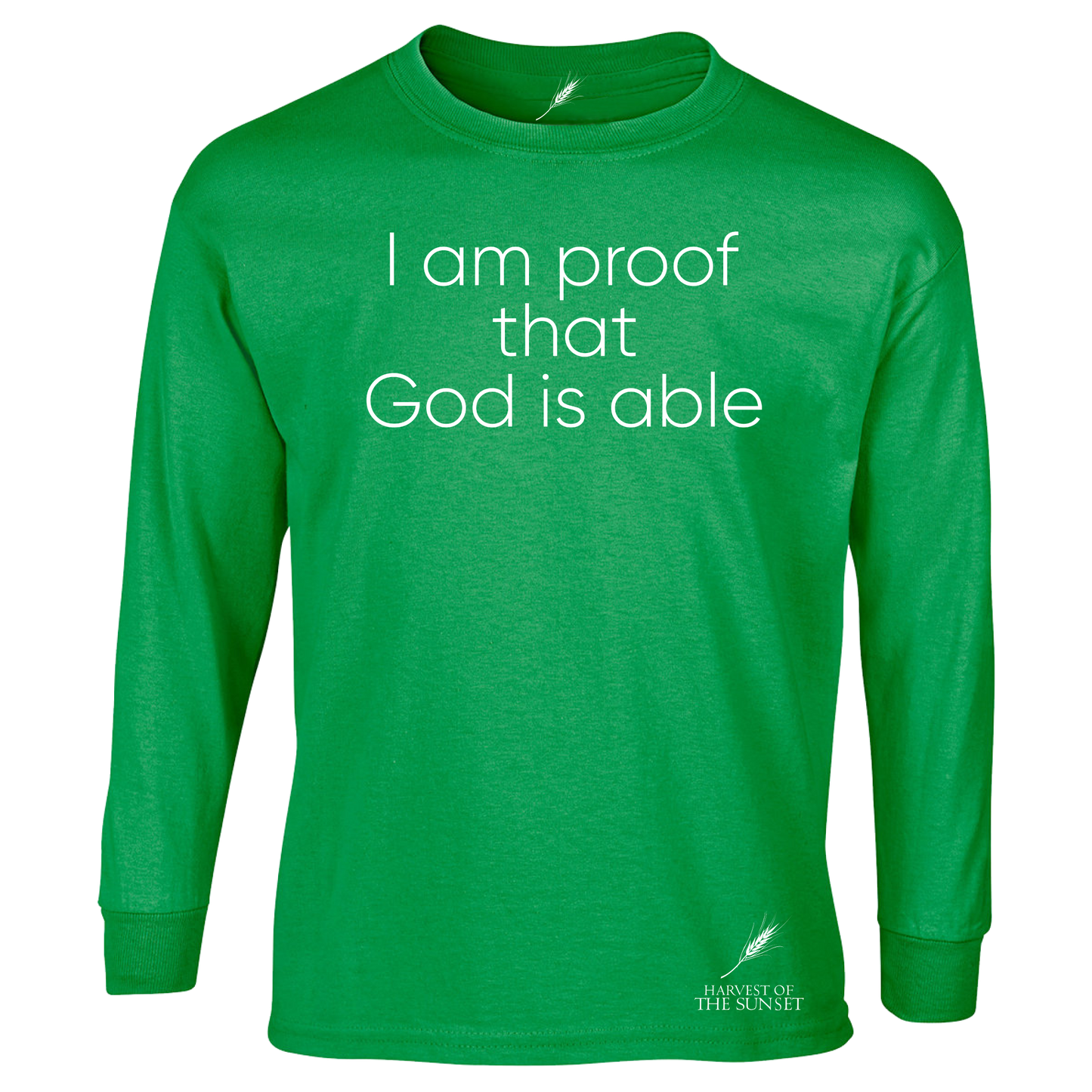 GOD IS ABLE UNISEX LONG SLEEVE TEE