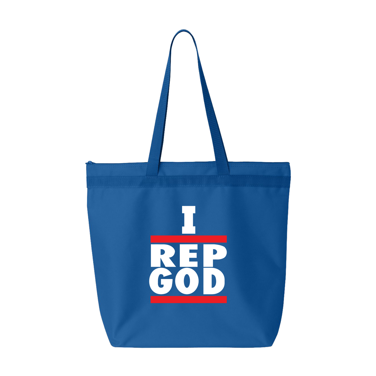 I REP GOD UNISEX TOTE BAG
