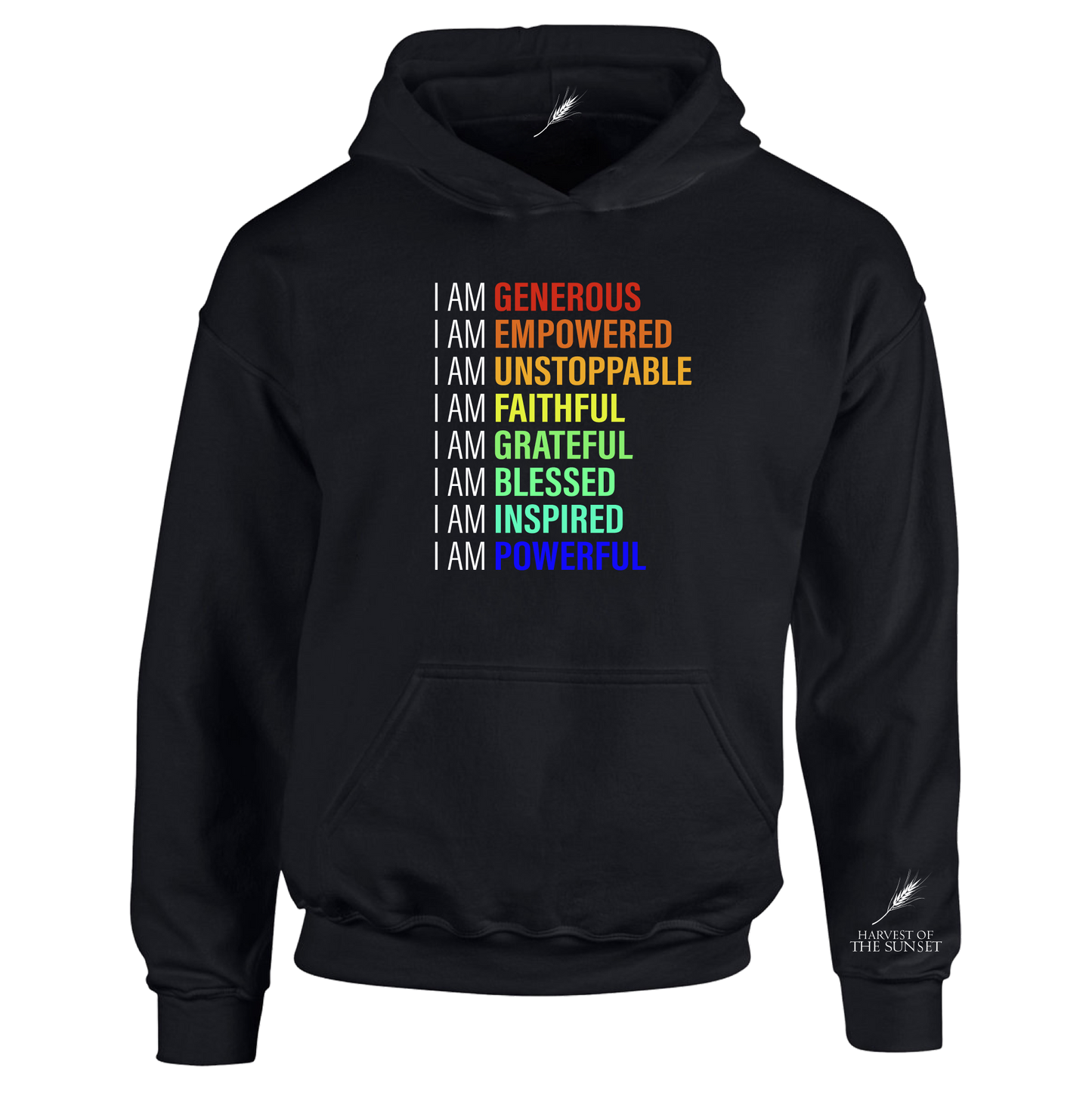 "I AM" UNISEX HOODIE