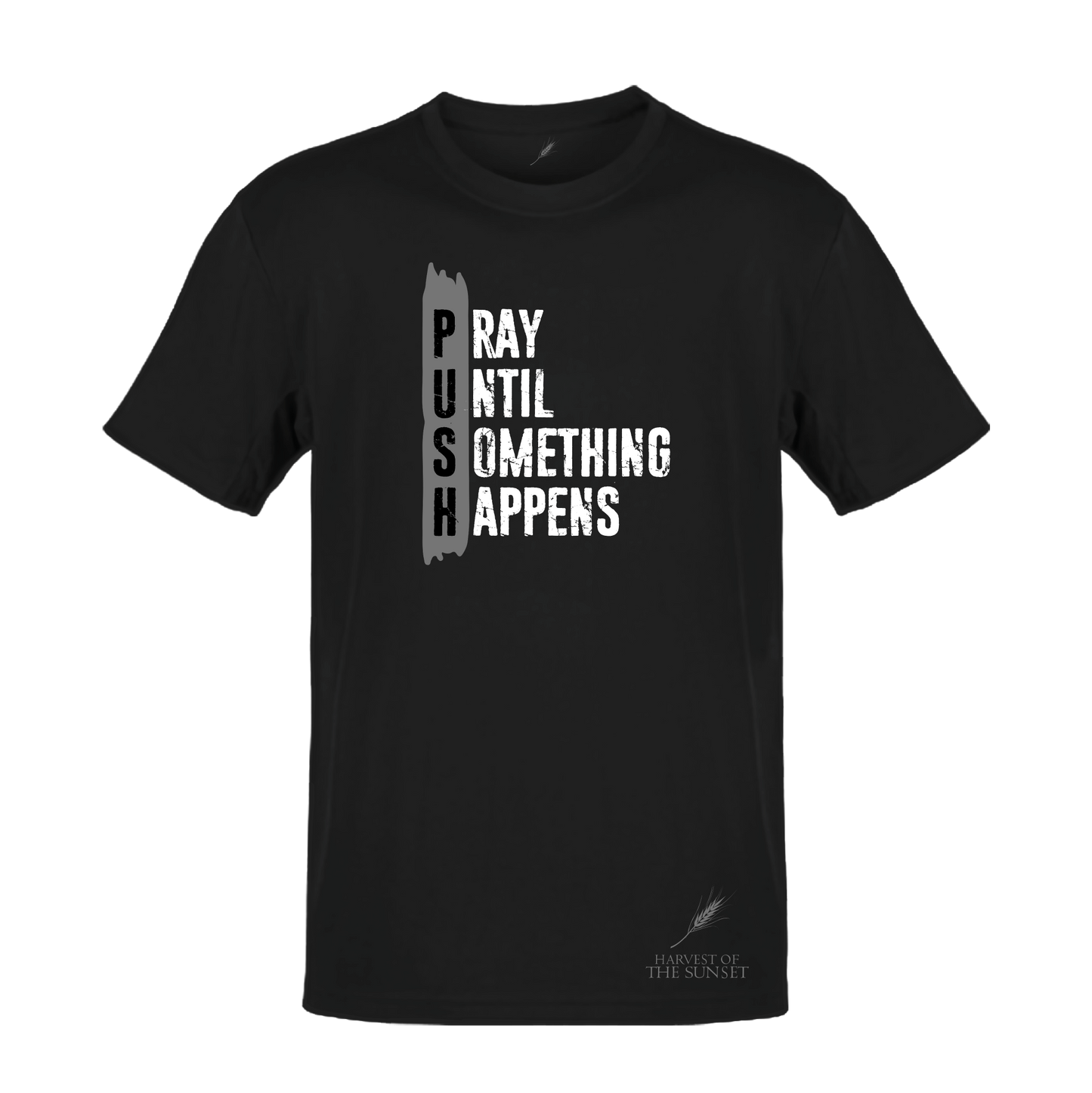 PUSH BLACK UNISEX TEE