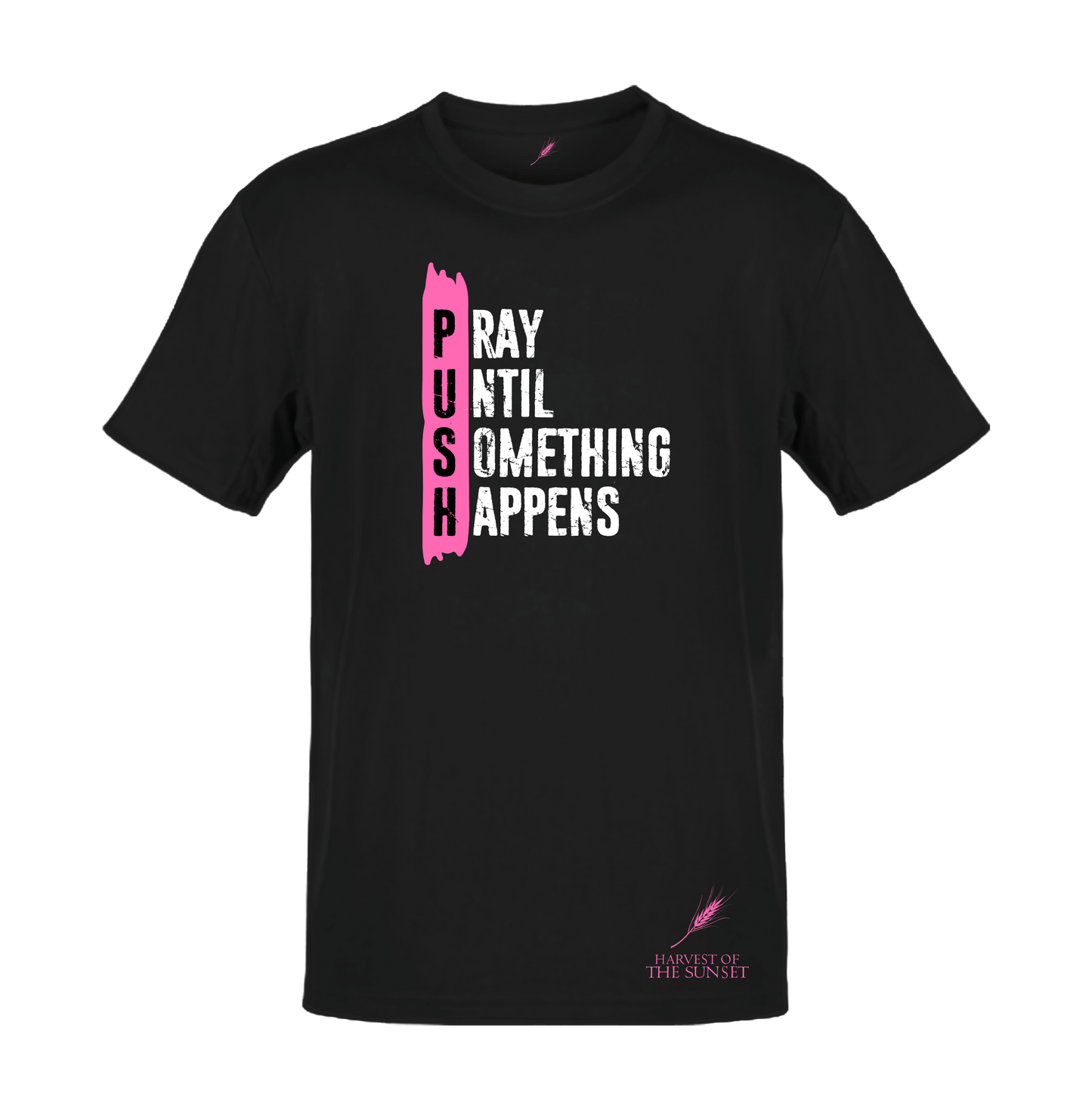 PUSH BLACK UNISEX TEE