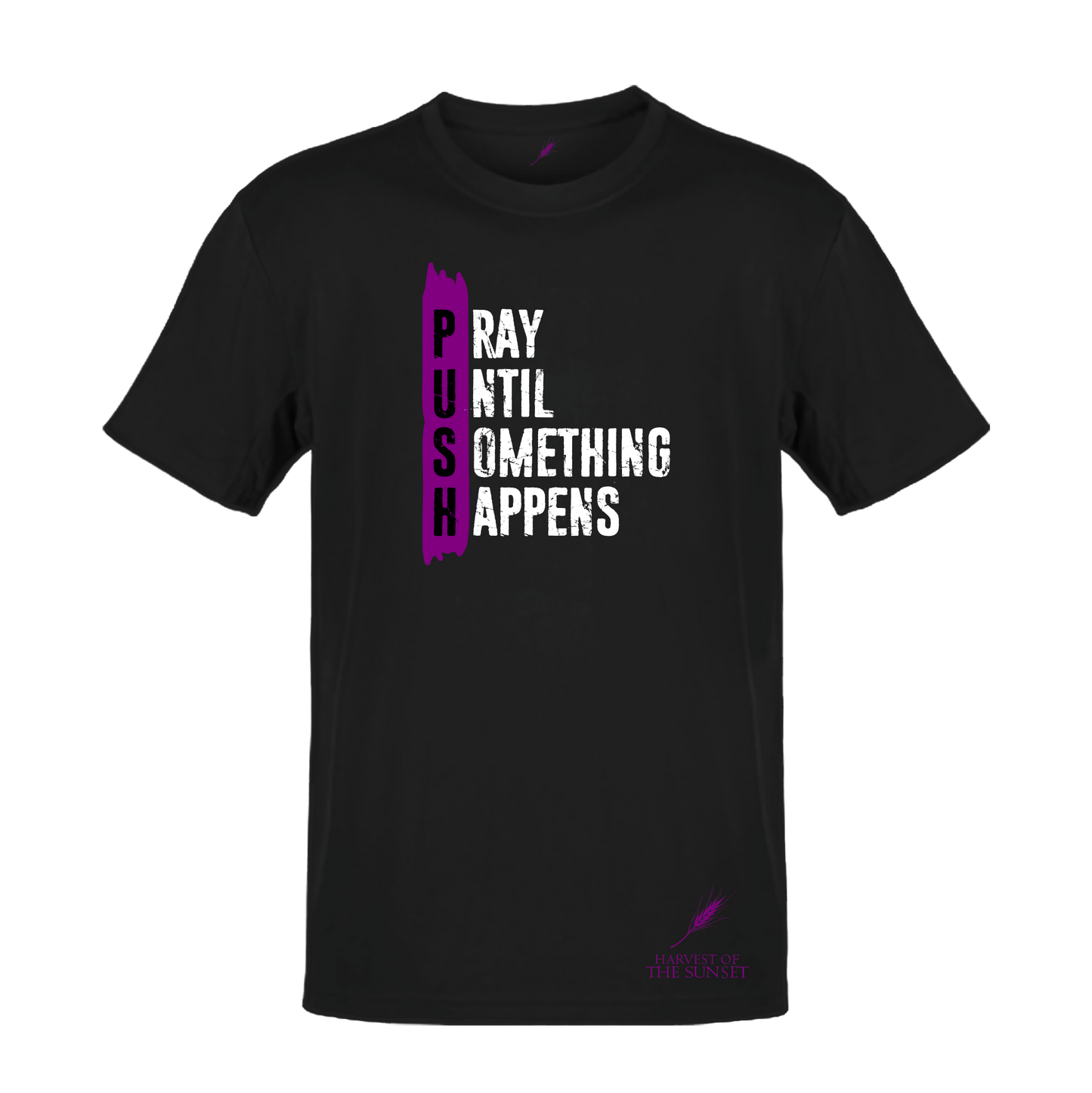 PUSH BLACK UNISEX TEE