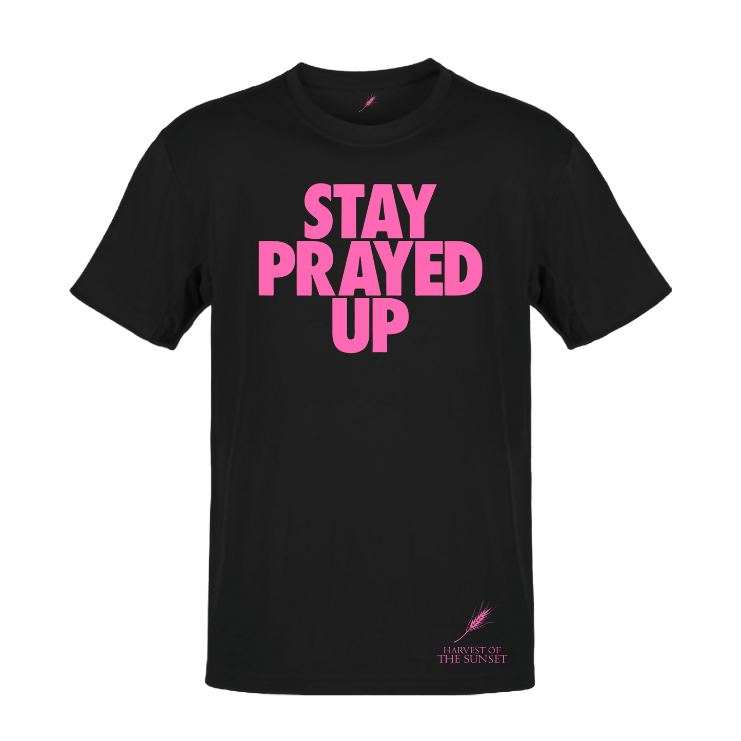 STAY PRAYED UP UNISEX BLACK TEE