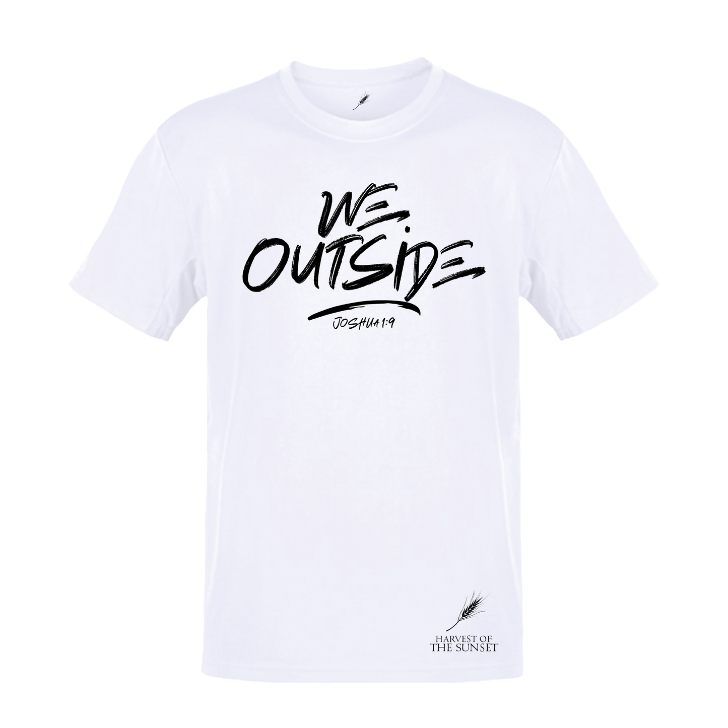 WE OUTSIDE UNISEX WHITE TEE