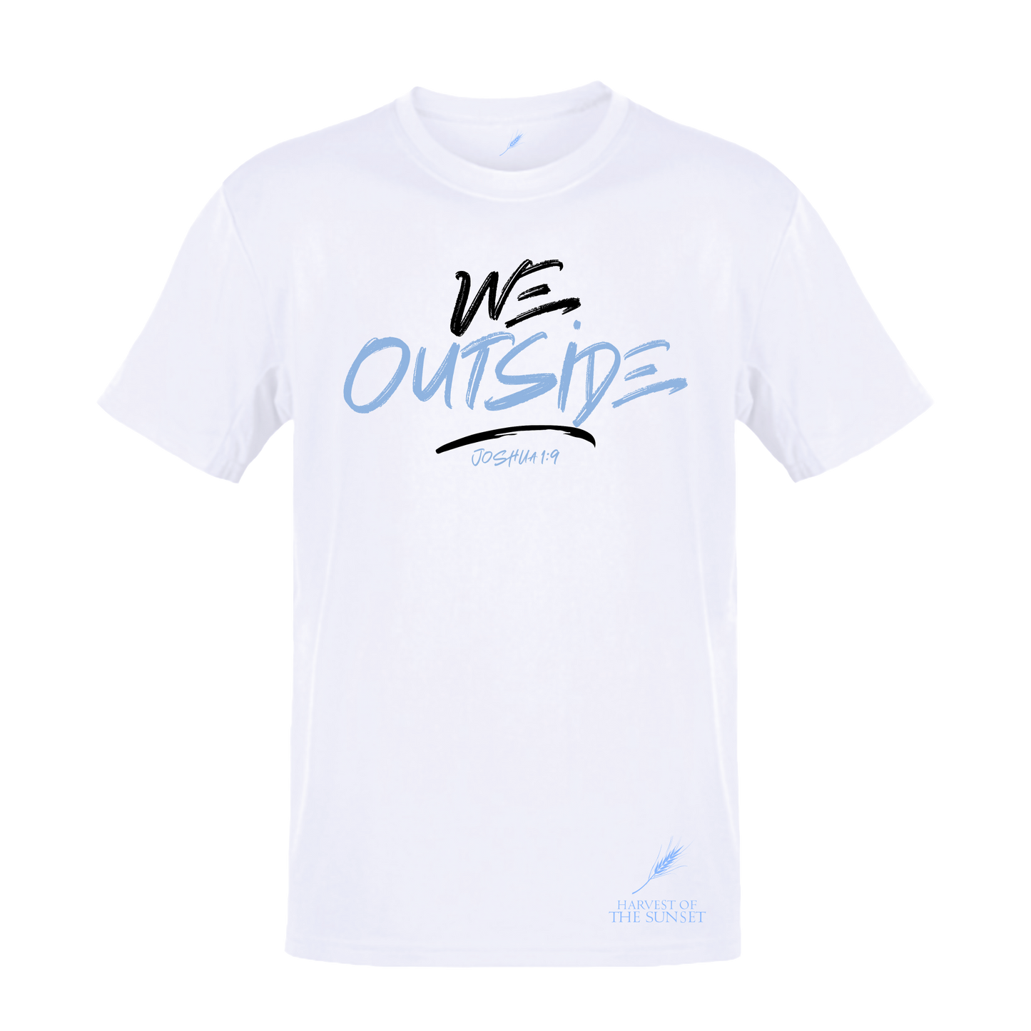 WE OUTSIDE UNISEX WHITE TEE