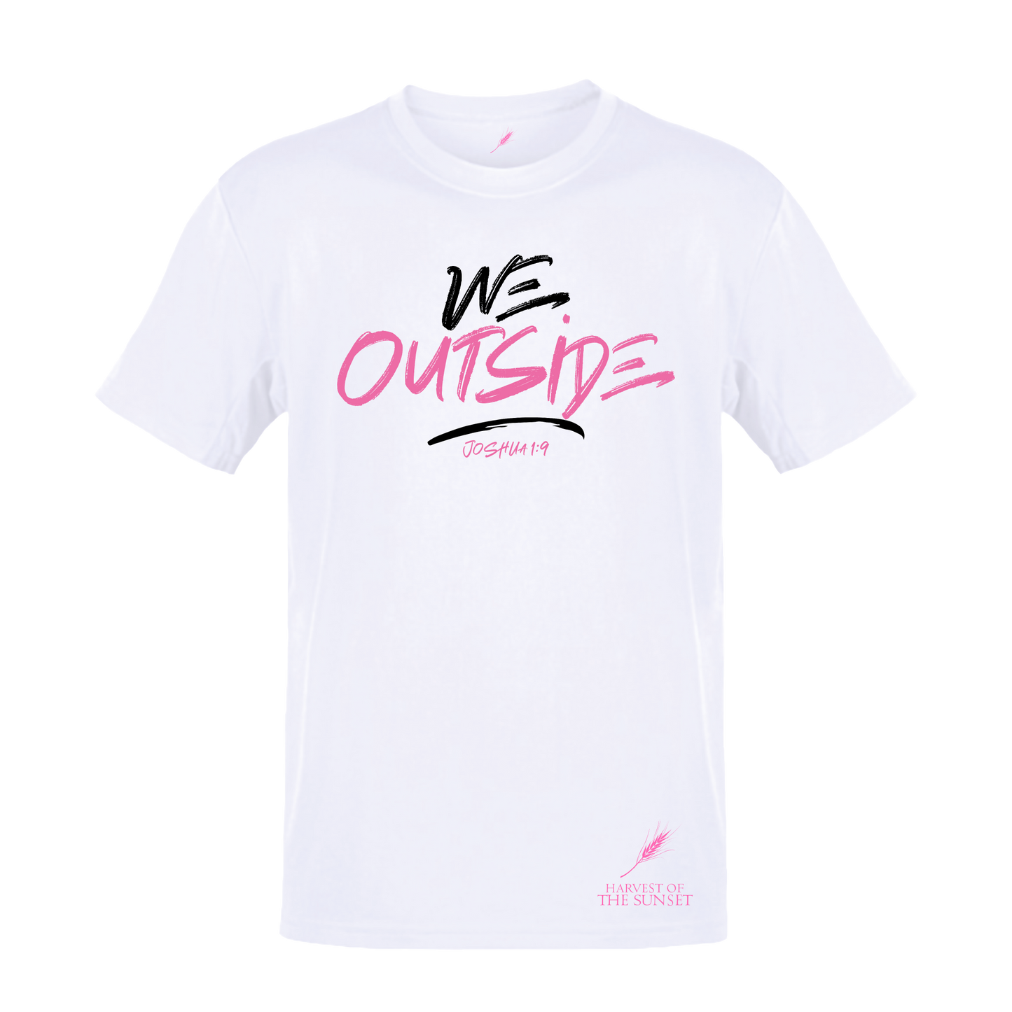 WE OUTSIDE UNISEX WHITE TEE