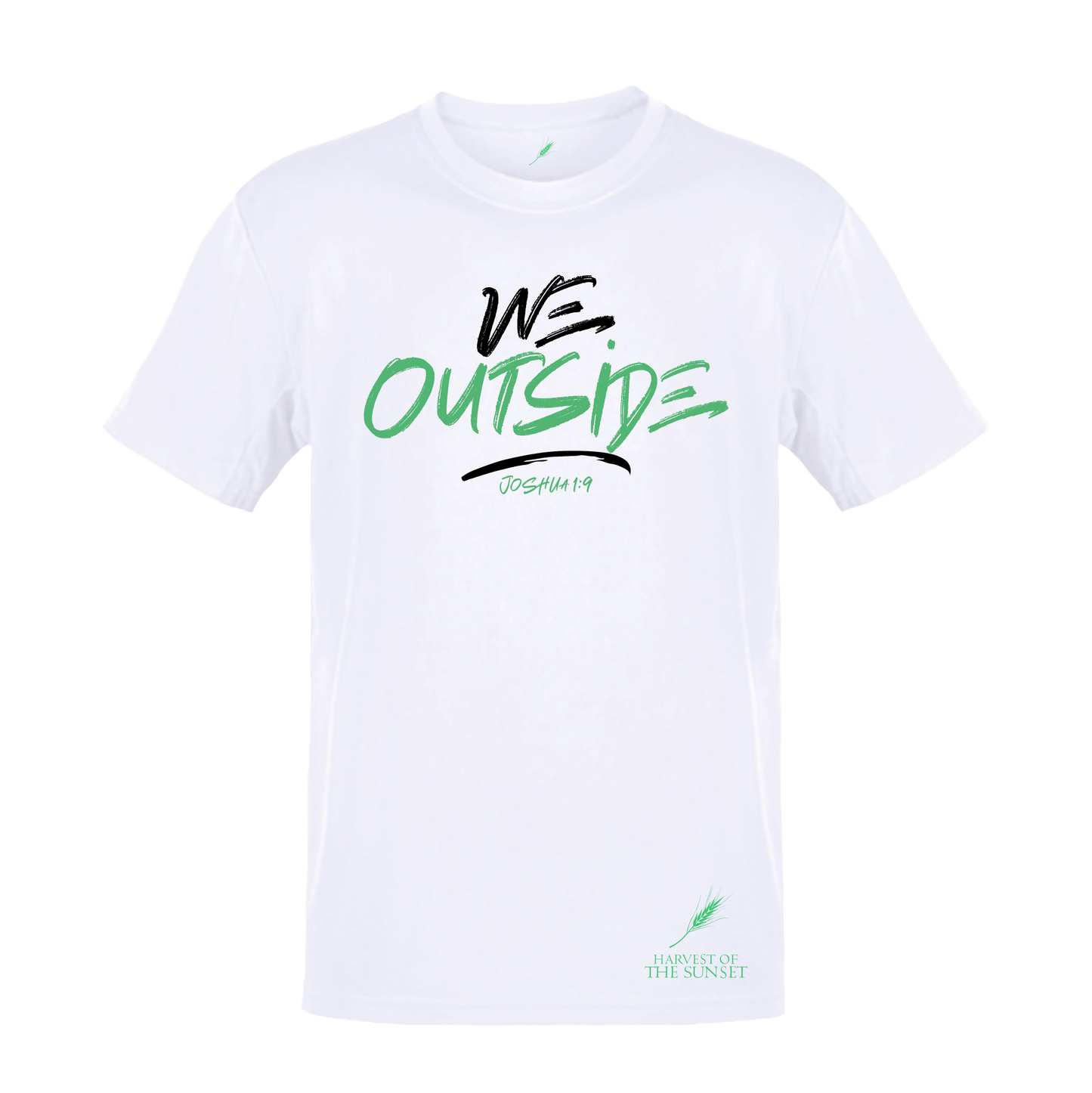 WE OUTSIDE UNISEX WHITE TEE