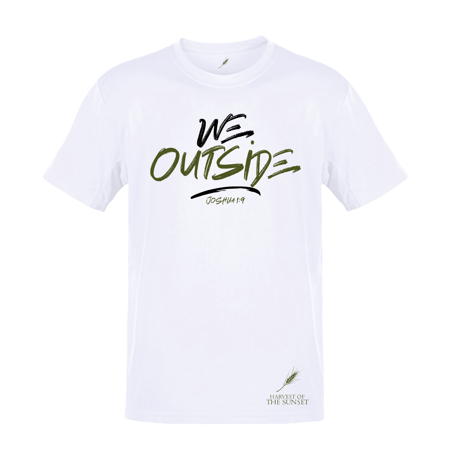 WE OUTSIDE UNISEX WHITE TEE
