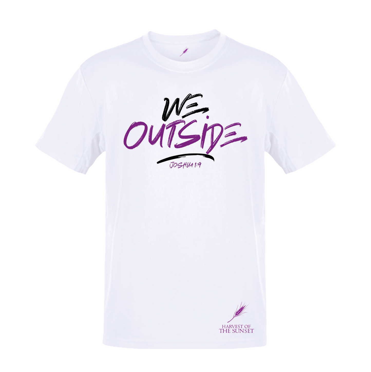 WE OUTSIDE UNISEX WHITE TEE