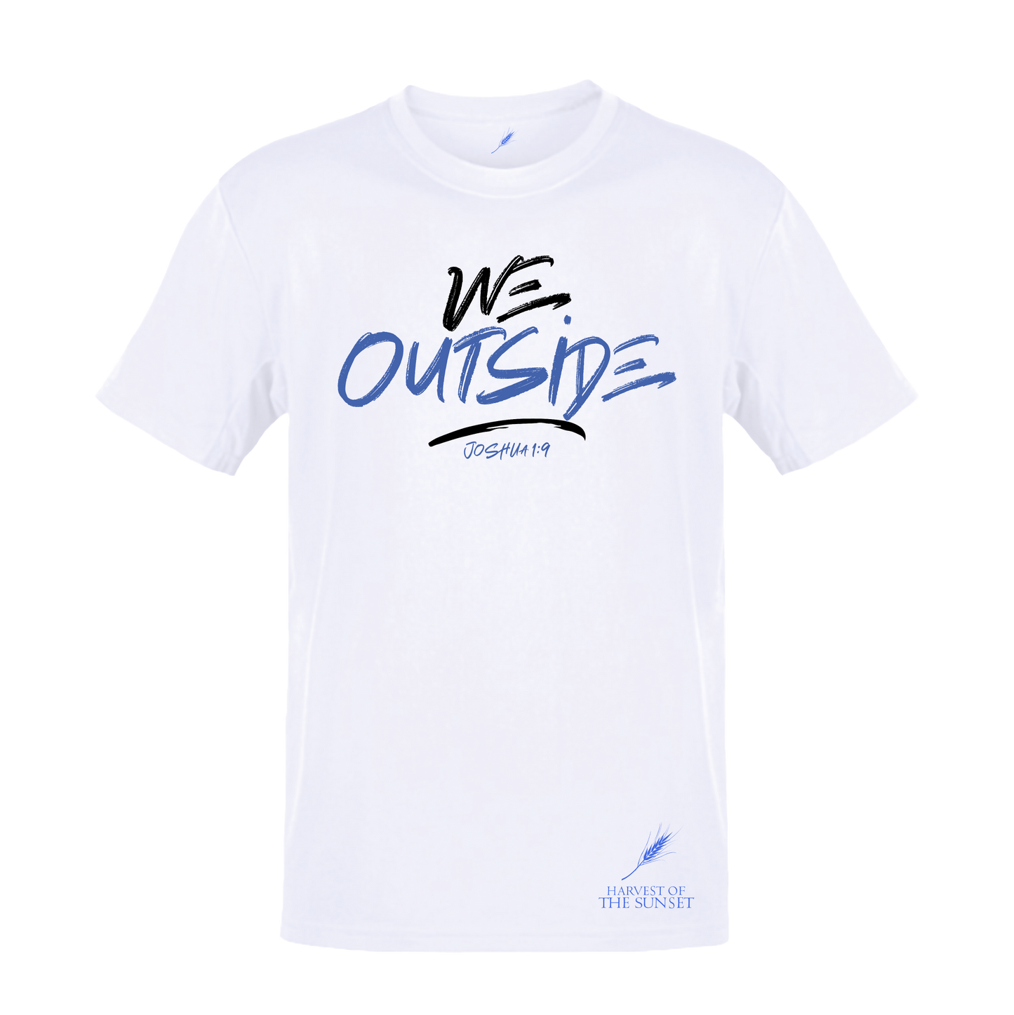 WE OUTSIDE UNISEX WHITE TEE