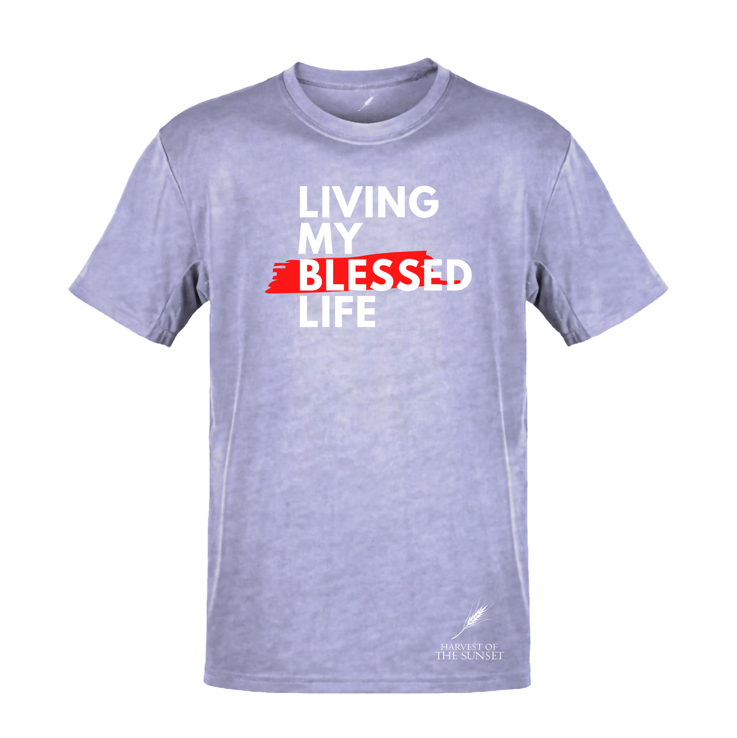 LIVING MY BLESSED LIFE UNISEX TEE