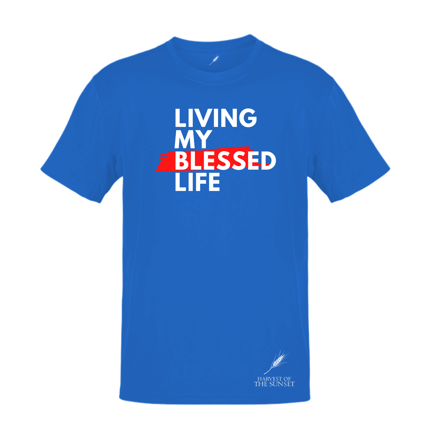 LIVING MY BLESSED LIFE UNISEX TEE