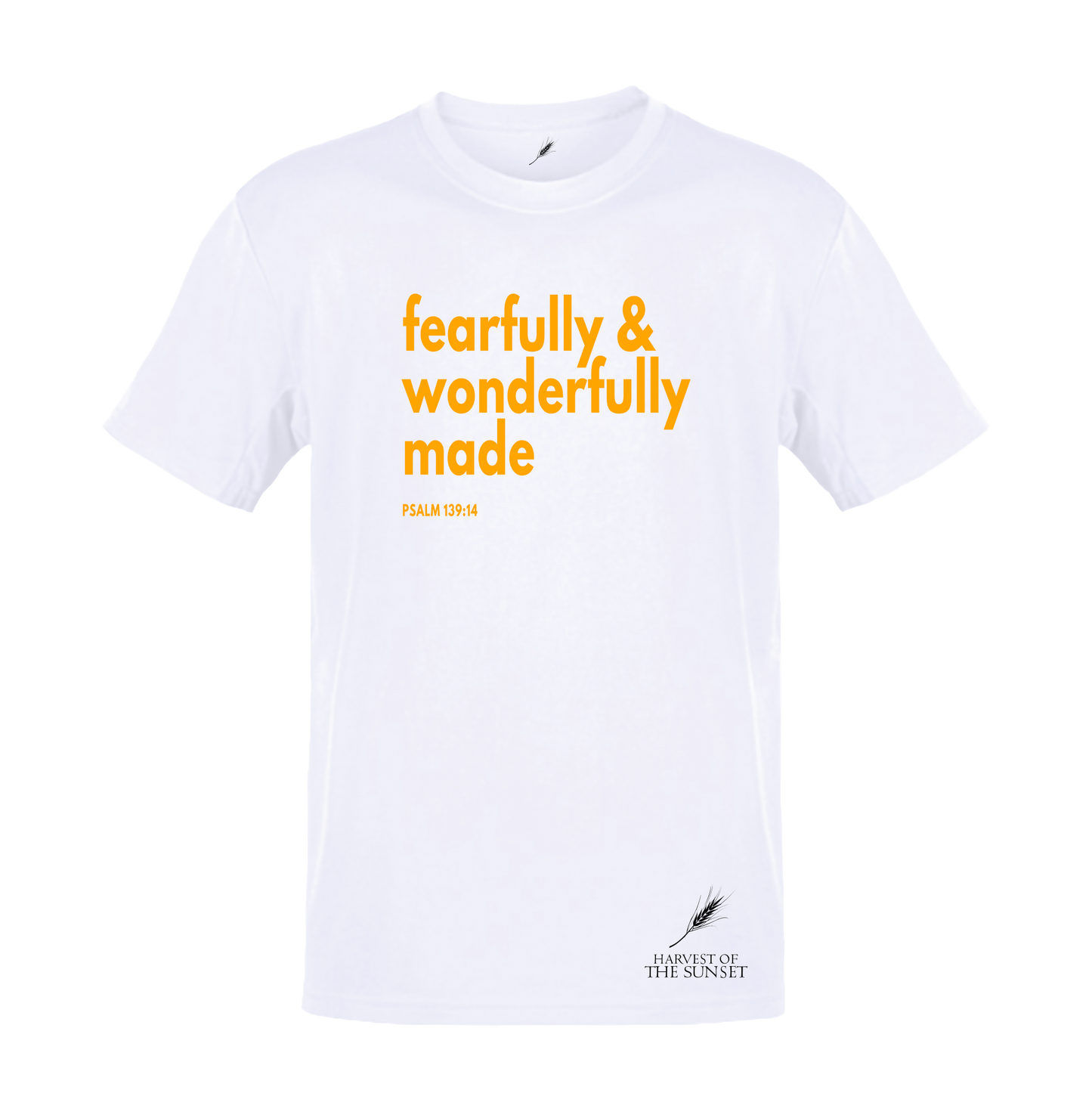FEARFULLY & WONDERFULLY MADE UNISEX WHITE TEE