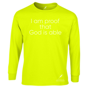 GOD IS ABLE UNISEX LONG SLEEVE TEE