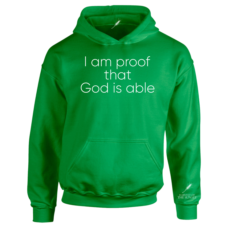 GOD IS ABLE UNISEX HOODIE