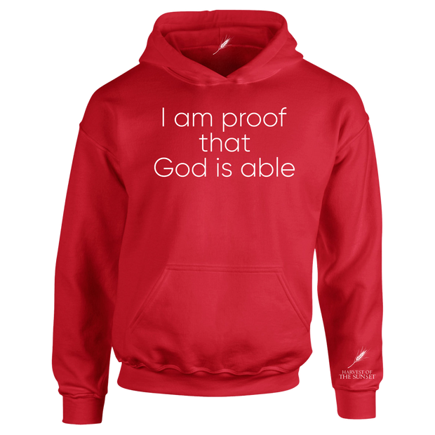 GOD IS ABLE UNISEX HOODIE