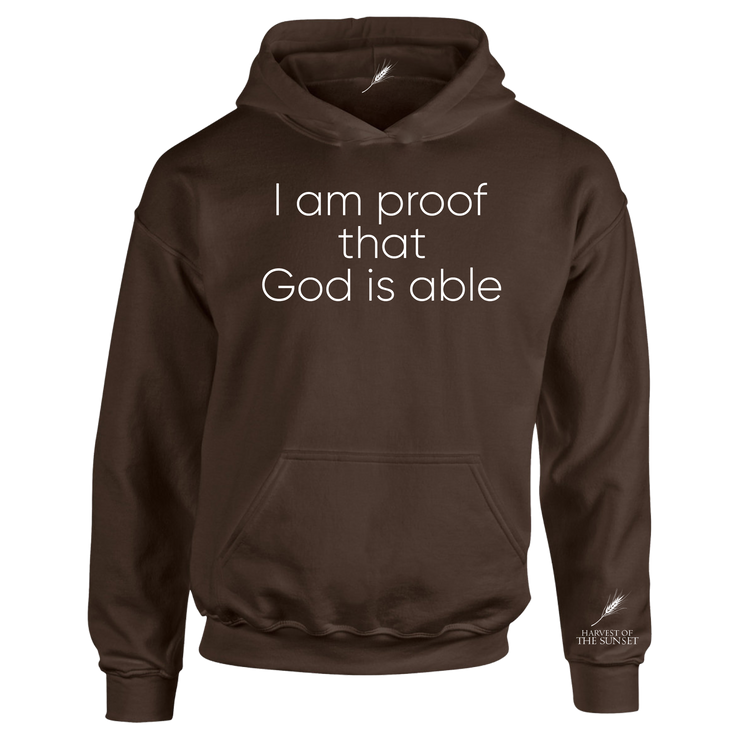 GOD IS ABLE UNISEX HOODIE