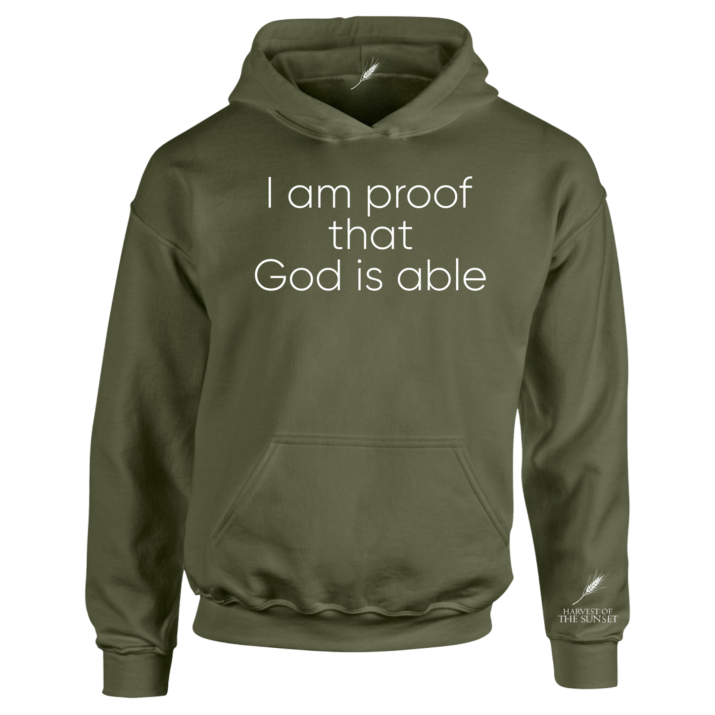 GOD IS ABLE UNISEX HOODIE