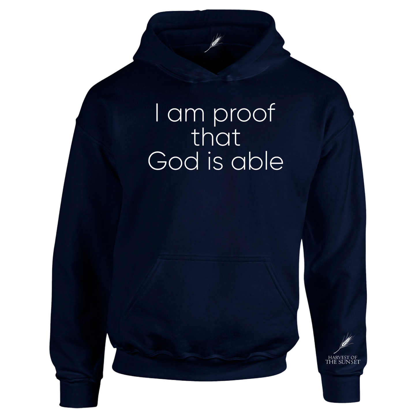 GOD IS ABLE UNISEX HOODIE