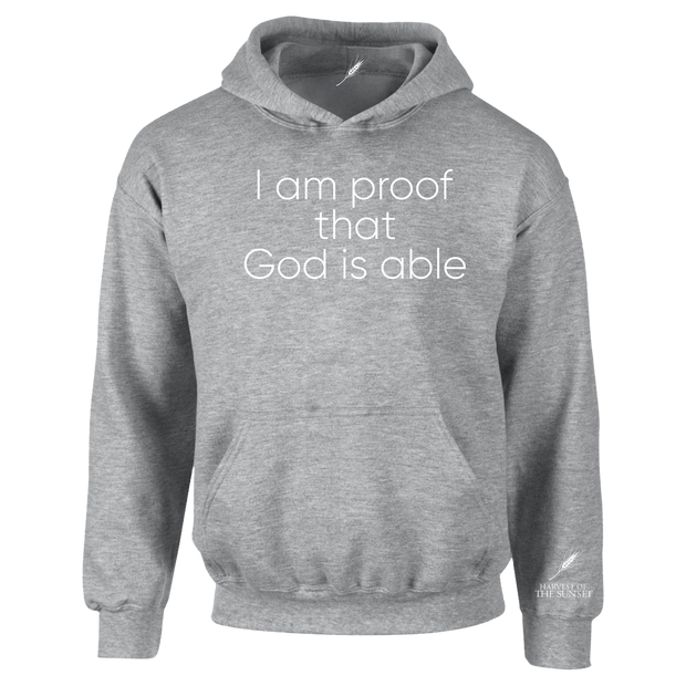 GOD IS ABLE UNISEX HOODIE