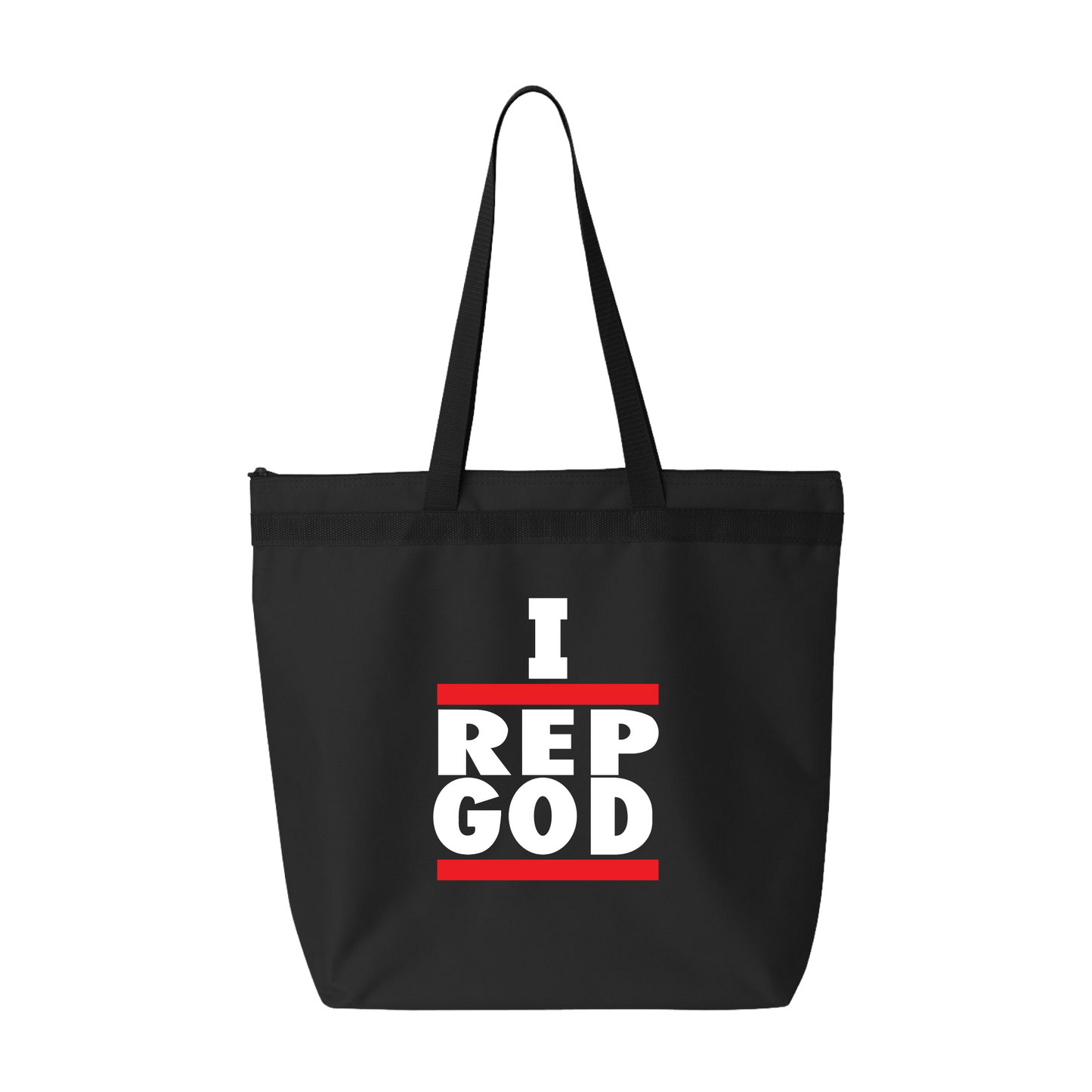 I REP GOD UNISEX TOTE BAG