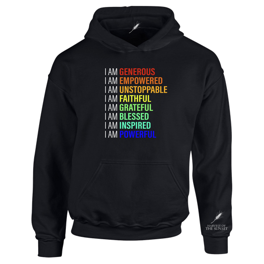 "I AM" UNISEX HOODIE