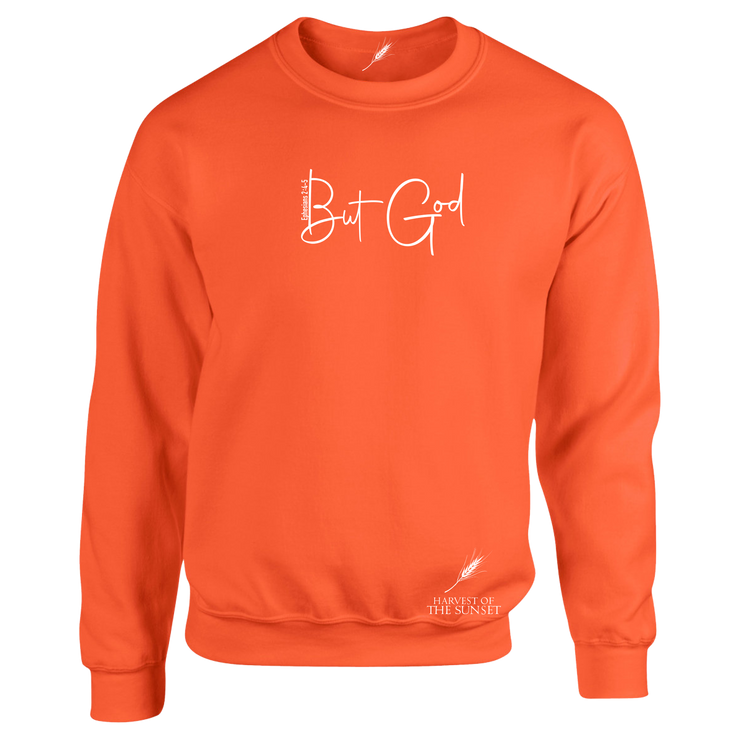 BUT GOD-UNISEX SWEATSHIRT