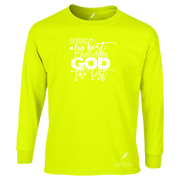 DOING MY BEST- LONG SLEEVE UNISEX TEE