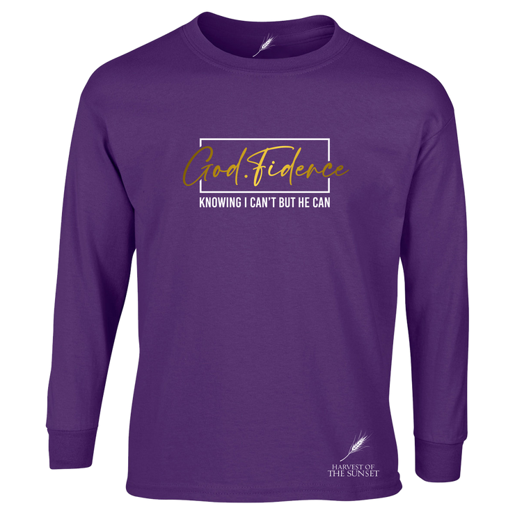 GODFIDENCE- LONG SLEEVE UNISEX TEE