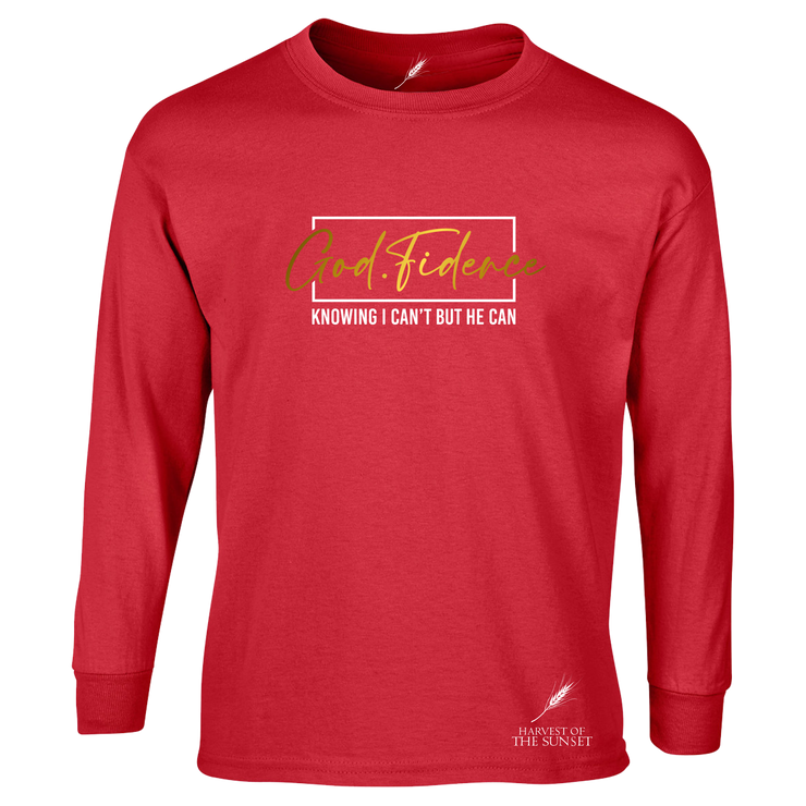 GODFIDENCE- LONG SLEEVE UNISEX TEE