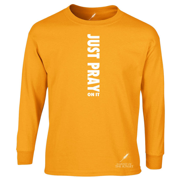 JUST PRAY ON IT UNISEX LONG SLEEVE TEE