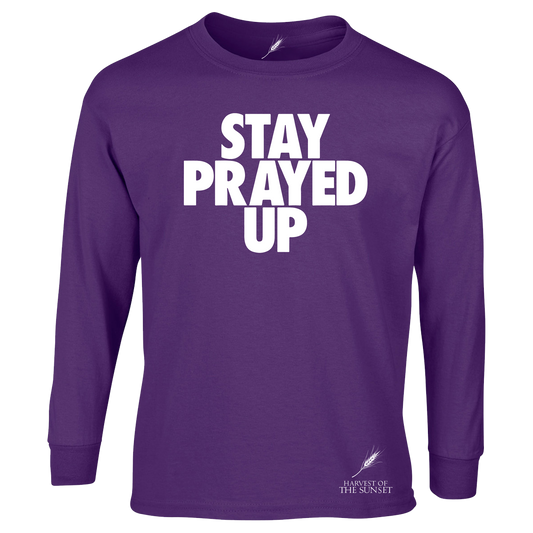 STAY PRAYED UP LONG SLEEVE UNISEX TEE
