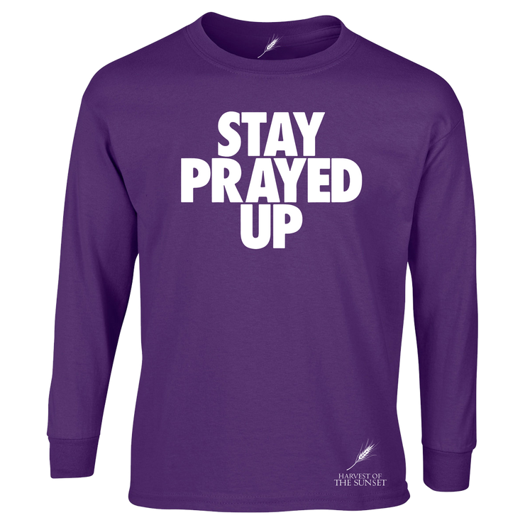 STAY PRAYED UP-LONG SLEEVE UNISEX TEE