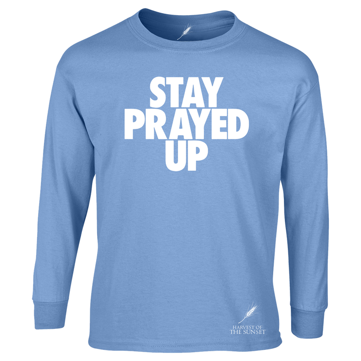 STAY PRAYED UP-LONG SLEEVE UNISEX TEE